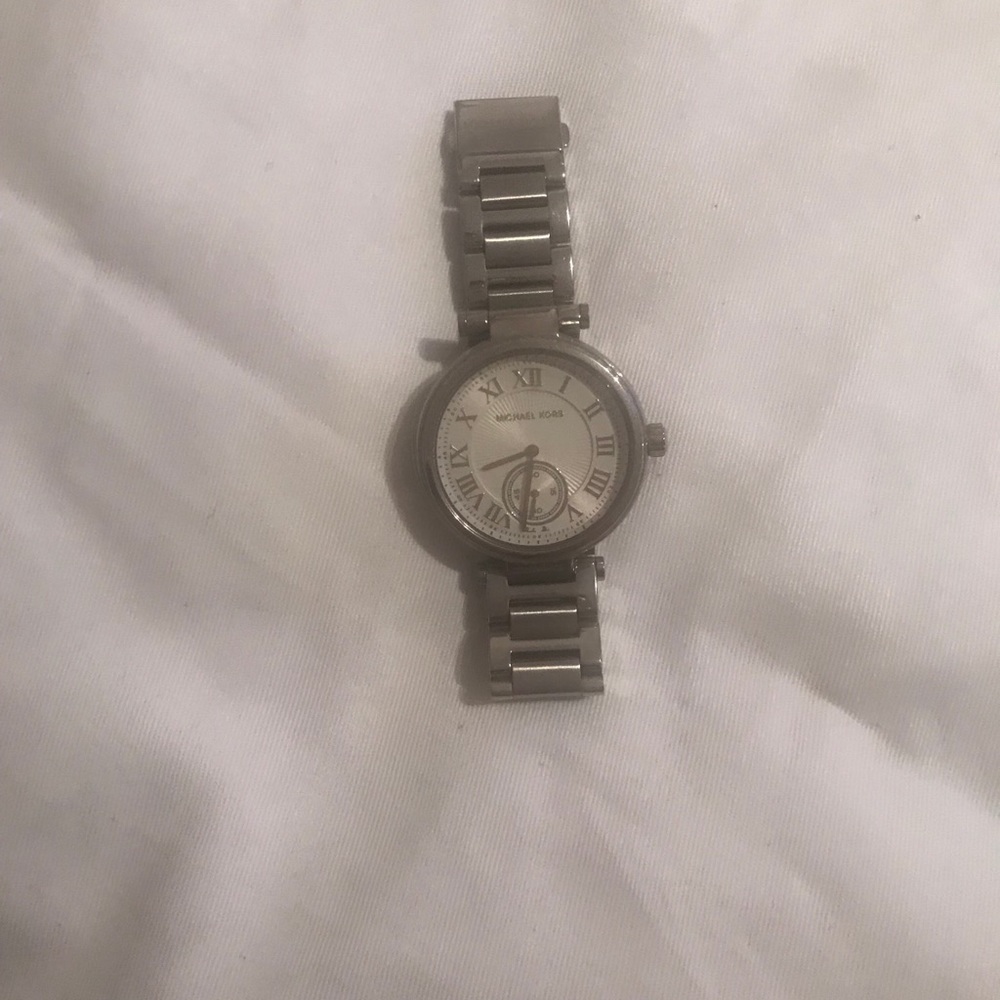 Silver Michael Kors watch